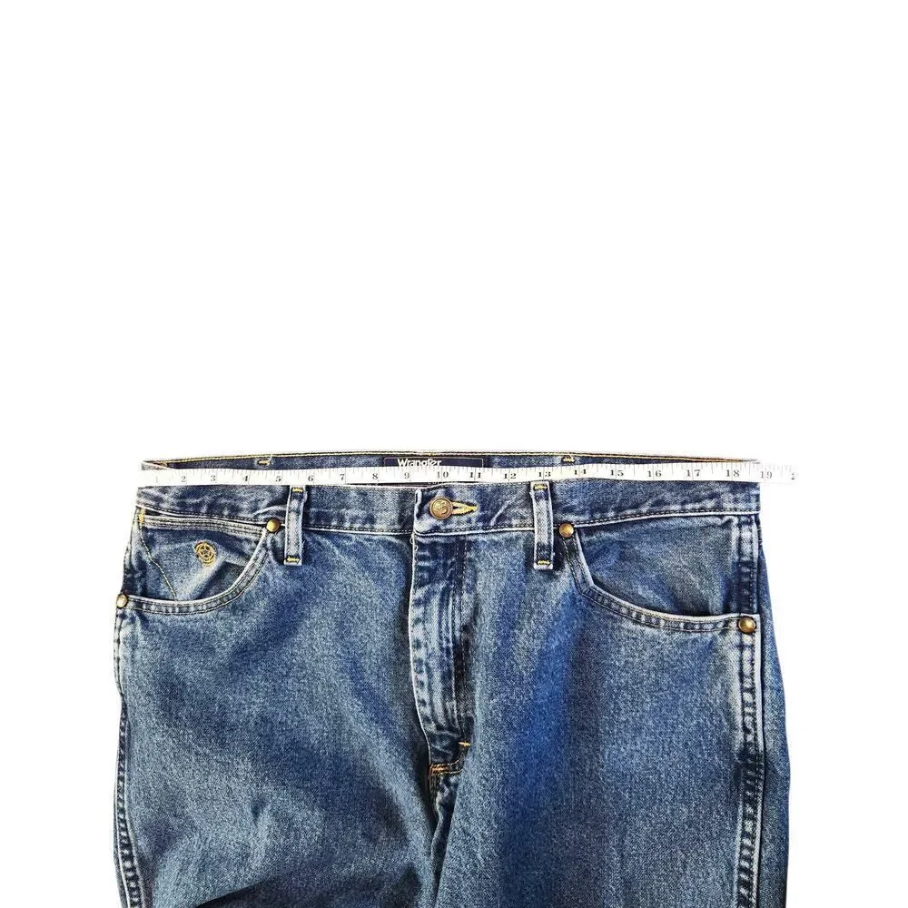 Wrangler x George Straight Men's straight Leg Denim Jeans size 36x29* measured - Picture 6 of 9